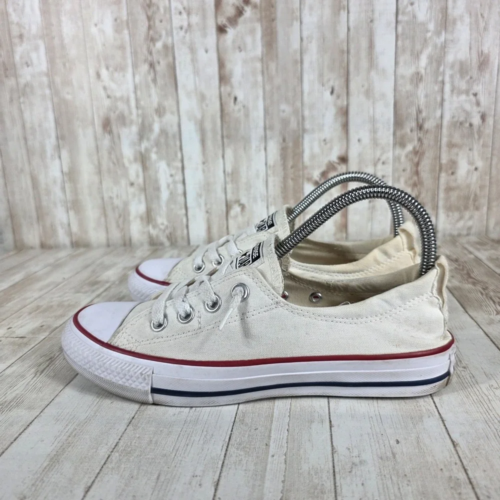Converse Chuck Taylor All Star Shoreline Sneakers White Low Top Women's Size‎ 7